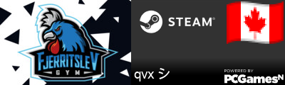 qvx シ Steam Signature