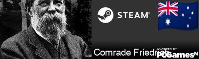 Comrade Friedrich Steam Signature