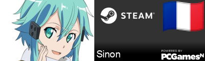 Sinon Steam Signature