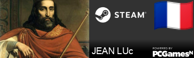 JEAN LUc Steam Signature