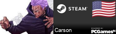 Carson Steam Signature