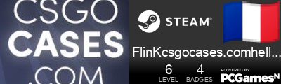 FlinKcsgocases.comhellcase.com Steam Signature