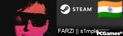 FARZI || s1mple Steam Signature