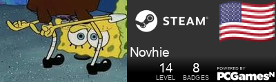 Novhie Steam Signature