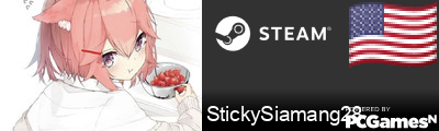 StickySiamang28 Steam Signature