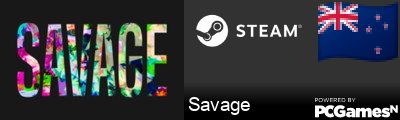 Savage Steam Signature