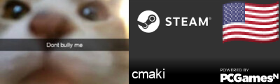 cmaki Steam Signature