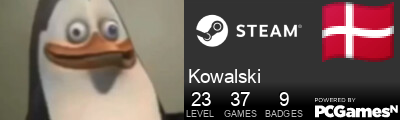 Kowalski Steam Signature