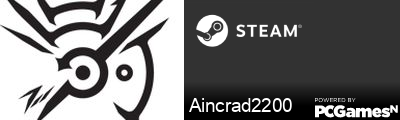 Aincrad2200 Steam Signature
