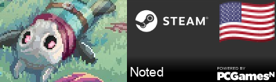Noted Steam Signature