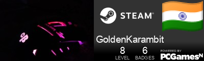 GoldenKarambit Steam Signature