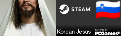 Korean Jesus Steam Signature