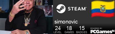 simonovic Steam Signature