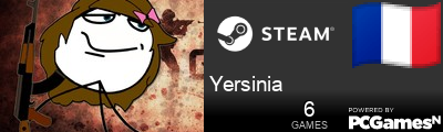 Yersinia Steam Signature