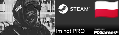 Im not PRO Steam Signature