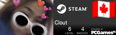 Clout Steam Signature