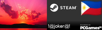 !@joker@! Steam Signature