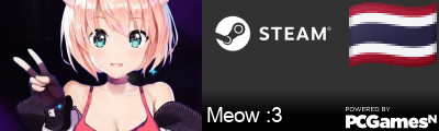 Meow :3 Steam Signature