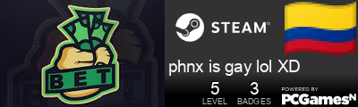 phnx is gay lol XD Steam Signature