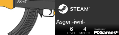Asger -iwnl- Steam Signature