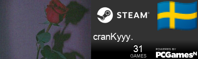 cranKyyy. Steam Signature