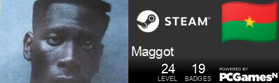 Maggot Steam Signature