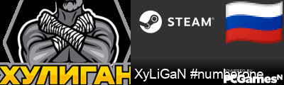 XyLiGaN #numberone Steam Signature