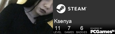 Ksenya Steam Signature