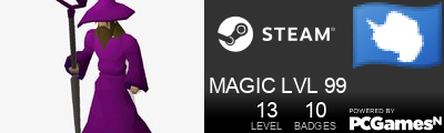 MAGIC LVL 99 Steam Signature
