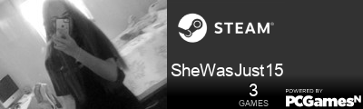 SheWasJust15 Steam Signature
