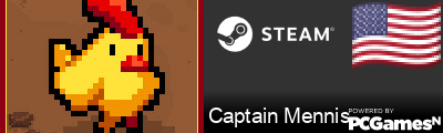 Captain Mennis Steam Signature