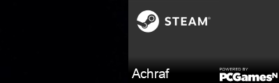 Achraf Steam Signature