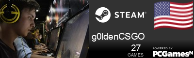 g0ldenCSGO Steam Signature