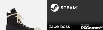 zabe boss Steam Signature