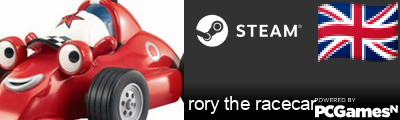 rory the racecar Steam Signature