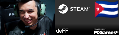 deFF Steam Signature