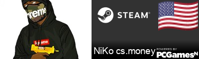 NiKo cs.money Steam Signature