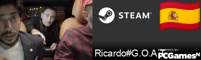 Ricardo#G.O.A.T Steam Signature