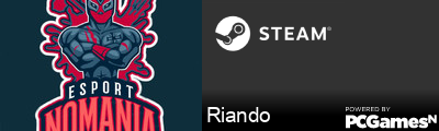 Riando Steam Signature