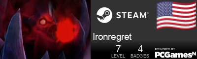 Ironregret Steam Signature