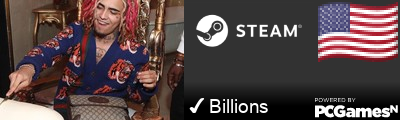 ✔ Billions Steam Signature