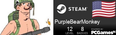 PurpleBearMonkey Steam Signature