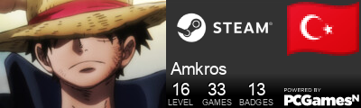 Amkros Steam Signature