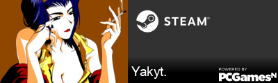 Yakyt. Steam Signature