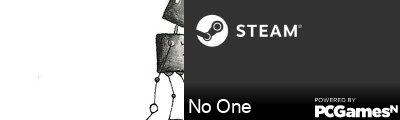No One Steam Signature
