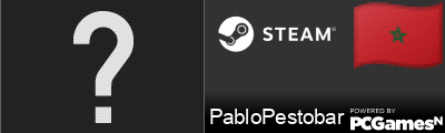 PabloPestobar Steam Signature