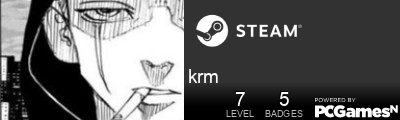 krm Steam Signature