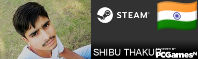 SHIBU THAKUR Steam Signature
