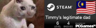 Timmy's legitimate dad Steam Signature