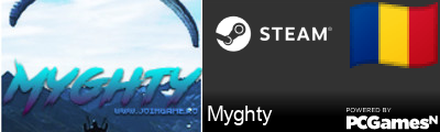 Myghty Steam Signature